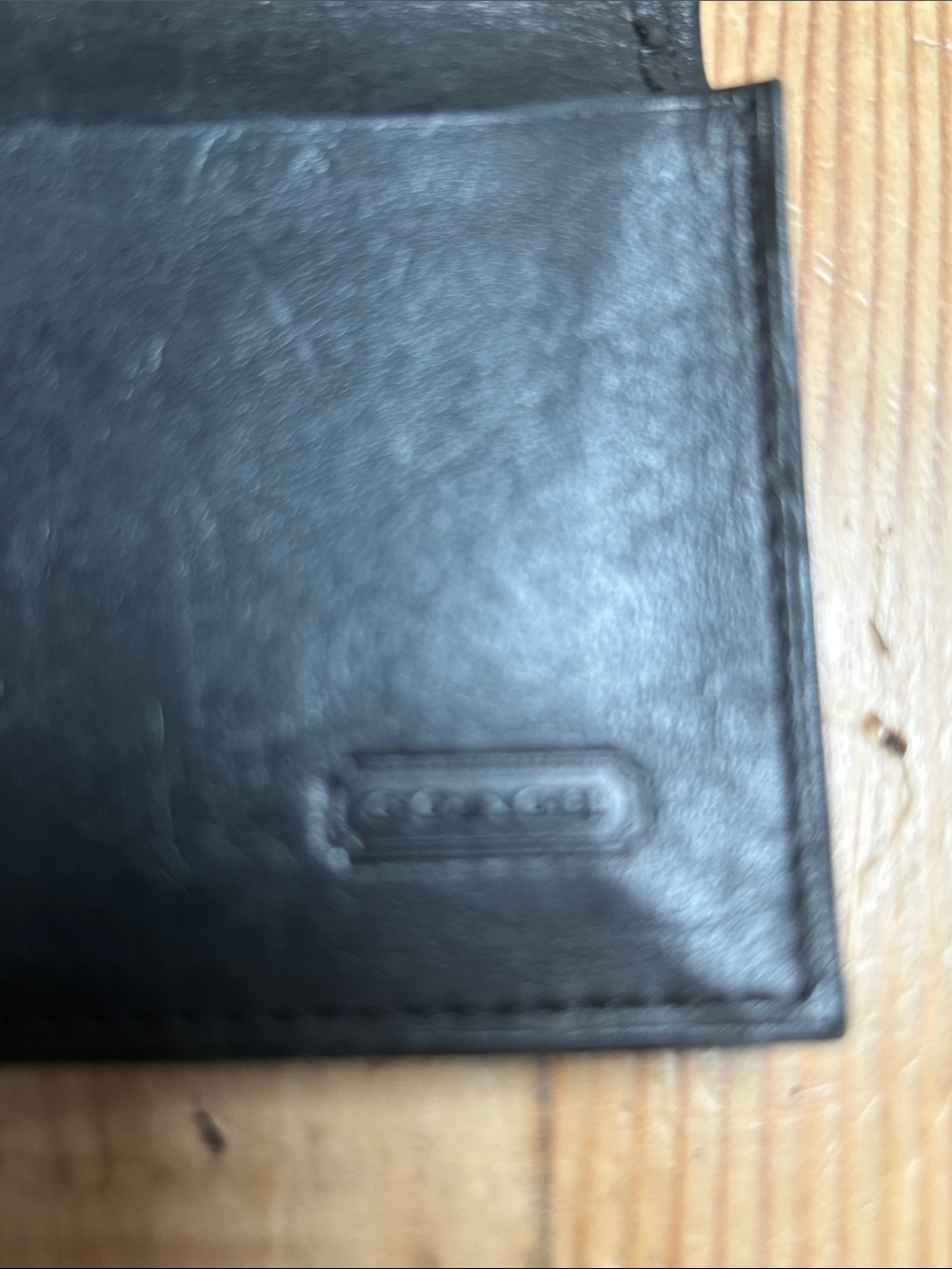 Coach original leather card wallet - Picture 4 of 6